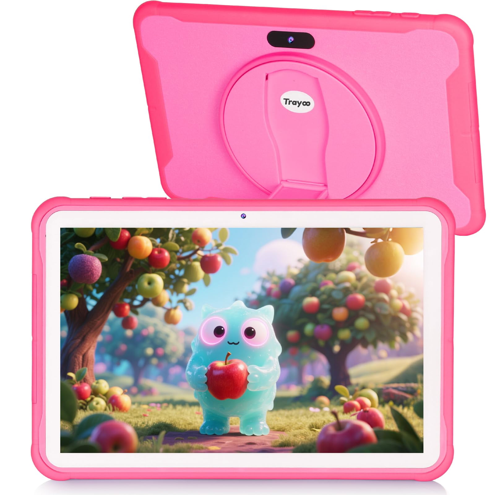 Tablet Para Niños Trayoo 10.1" 64gb Doble Cámara Wifi Rosa