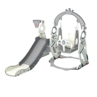 Resbalín Columpio 3 En 1 Lubabycas Gris