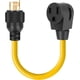 thumbnail image 1 of Cable adaptador para soldador, conector macho L14-30P con cierre giratorio a conector hembra 6-50R, de 4 a 3 clavijas, 1,5 pies, 1 of 7