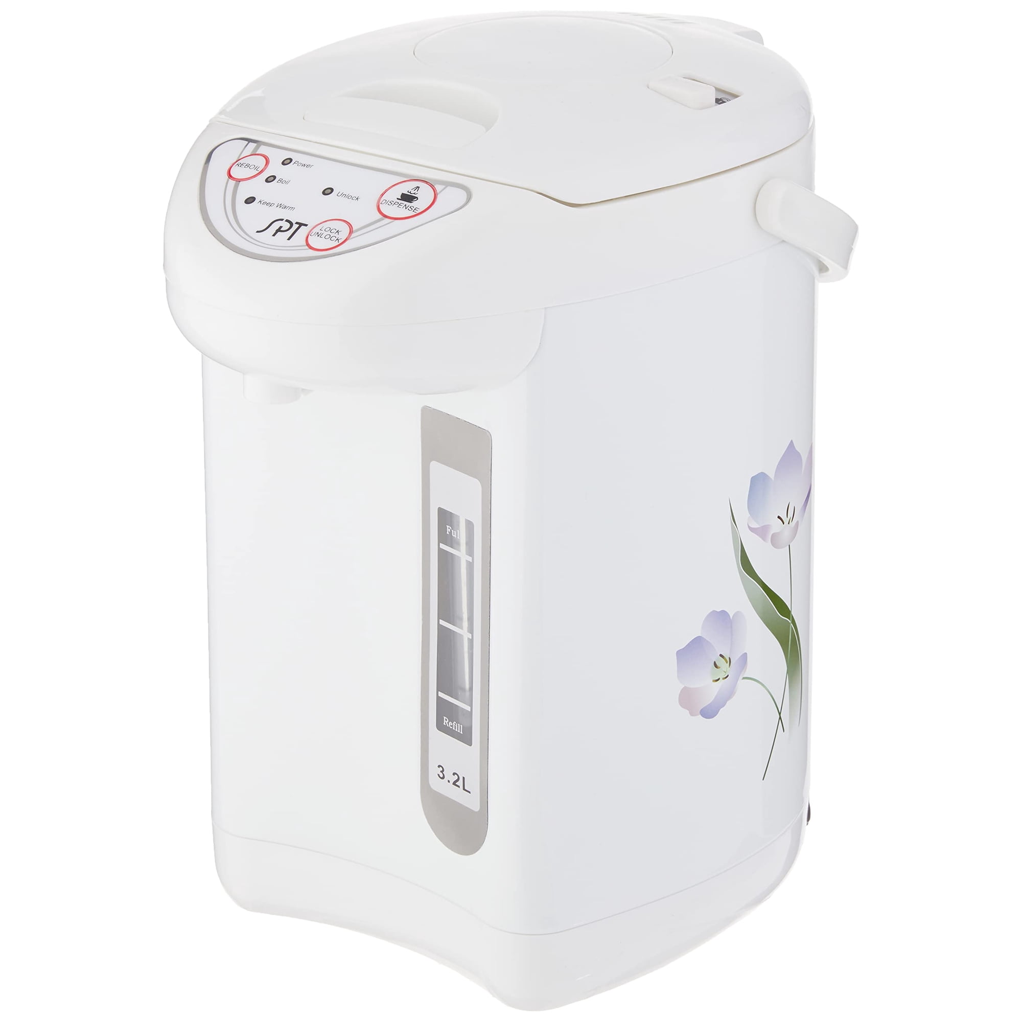 Dispensador De Agua Caliente Spt 3.2l Con Sistema De Doble Bomba