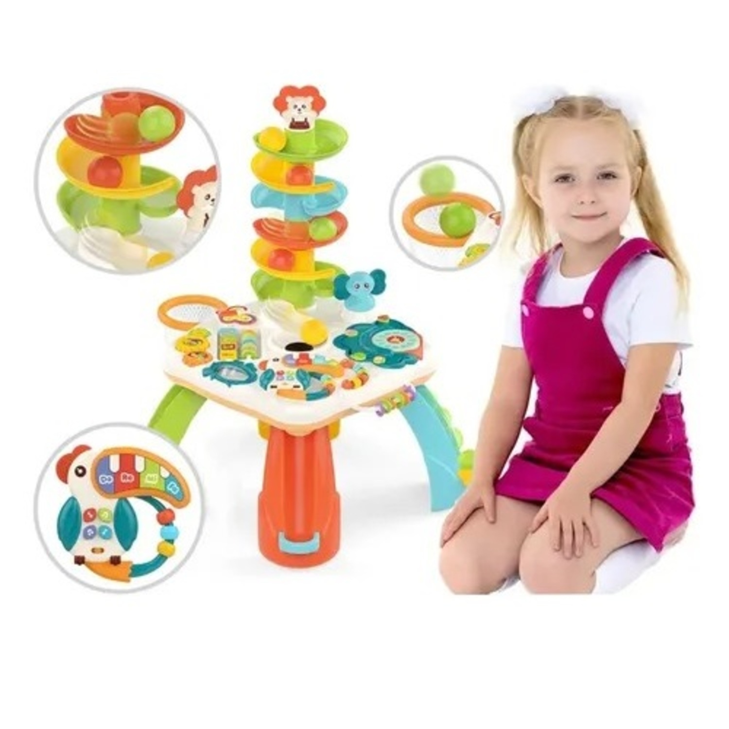 Genérico - Mesa De Juego De Pista Bebe