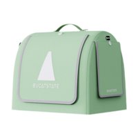 Magideal - Bolsa Para Jaula De Pájaros, Jaula De Viaje Para Pájaros, Jaula Portátil De Acrílico Para Pájaros, Jaula Para Hámster Para Canarios, Periquitos, Loros Verde