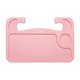 thumbnail image 5 of Escritorio Para Volante De Coche, Mesa De Viaje, Bandeja De Comida Para Coche, Resistente Con Soporte Para Bebidas, Color Rosa, 5 of 5