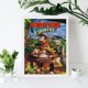 thumbnail image 4 of Kit de Pintura de Diamantes 5D Donkey Kong Country Desmarcar 30x40 cm, 4 of 6