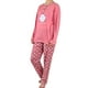thumbnail image 1 of Pijama Mujer Verano Manga Larga Y Pantalon 460, 1 of 4