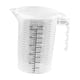 thumbnail image 4 of Taza Medidora Para Cocinar Con Marcas De Medición, Utensilios De Cocina Ligeros, 500ml, 4 of 5