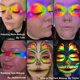 thumbnail image 3 of Paleta de sombras de ojos con purpurina de neón Afflano que brilla en la oscuridad, 3 of 9