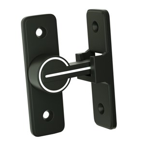 Magideal - Puertas Cerradura Giratoria Seguridad Durable Servicio Pesado Giratorio Luminoso Antirrobo Hardware Para El Dormitorio Del Hotel Interior Y Exterior B , Como Se Describe