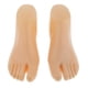 thumbnail image 2 of Hombres pies pies maniquí modelo calcetines zapatos soporte de exhibición pedestal, 2 of 5