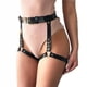 thumbnail image 1 of BDSM Body Bondage Bra Garter Stocking Cage Belts Gothic Leather Harness Set Women Sexy Lingerie Erotic Thigh Suspenders Fetish, 1 of 3