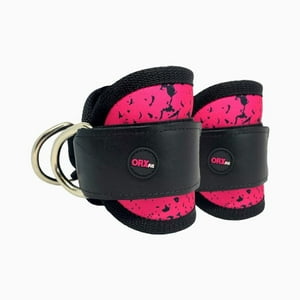 Orxfit - Tobilleras De Patadas De Gluteos Pink Piton -