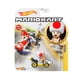thumbnail image 4 of Mario Kart Toad de Toy Hot Wheels con Kart estándar a escala 1:64, 4 of 4