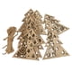 thumbnail image 3 of 10x Rodajas de Madera Navideñas, Recortes de Madera Sin Terminar con Cuerda, Decoración Navideña para álbumes de Recortes, Pintura, Proyectos Artesana Árbol de Navidad, 3 of 5