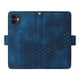 thumbnail image 3 of Carcasa FOXDOCK iPhone 12 de cuero PU, diseño acolchado clásico, protección contra caídas y rayones, 3 of 5