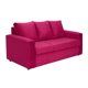 thumbnail image 4 of Living Kendy Sofa 3 Cuerpos + 2 Poufs Felpa Burdeo, 4 of 6