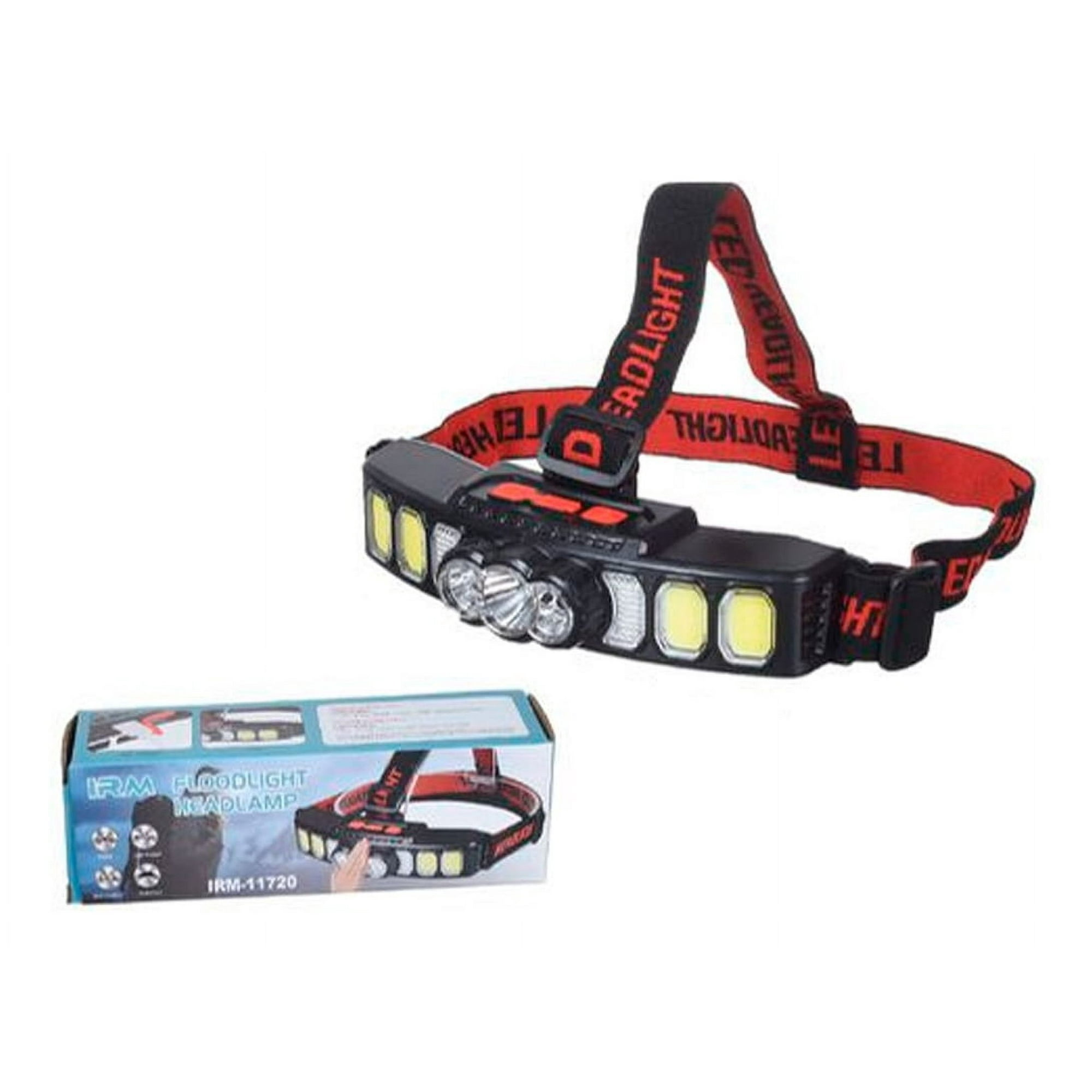 Disparo - Linterna Foco Minero Recargable Usb Para Camping Minero