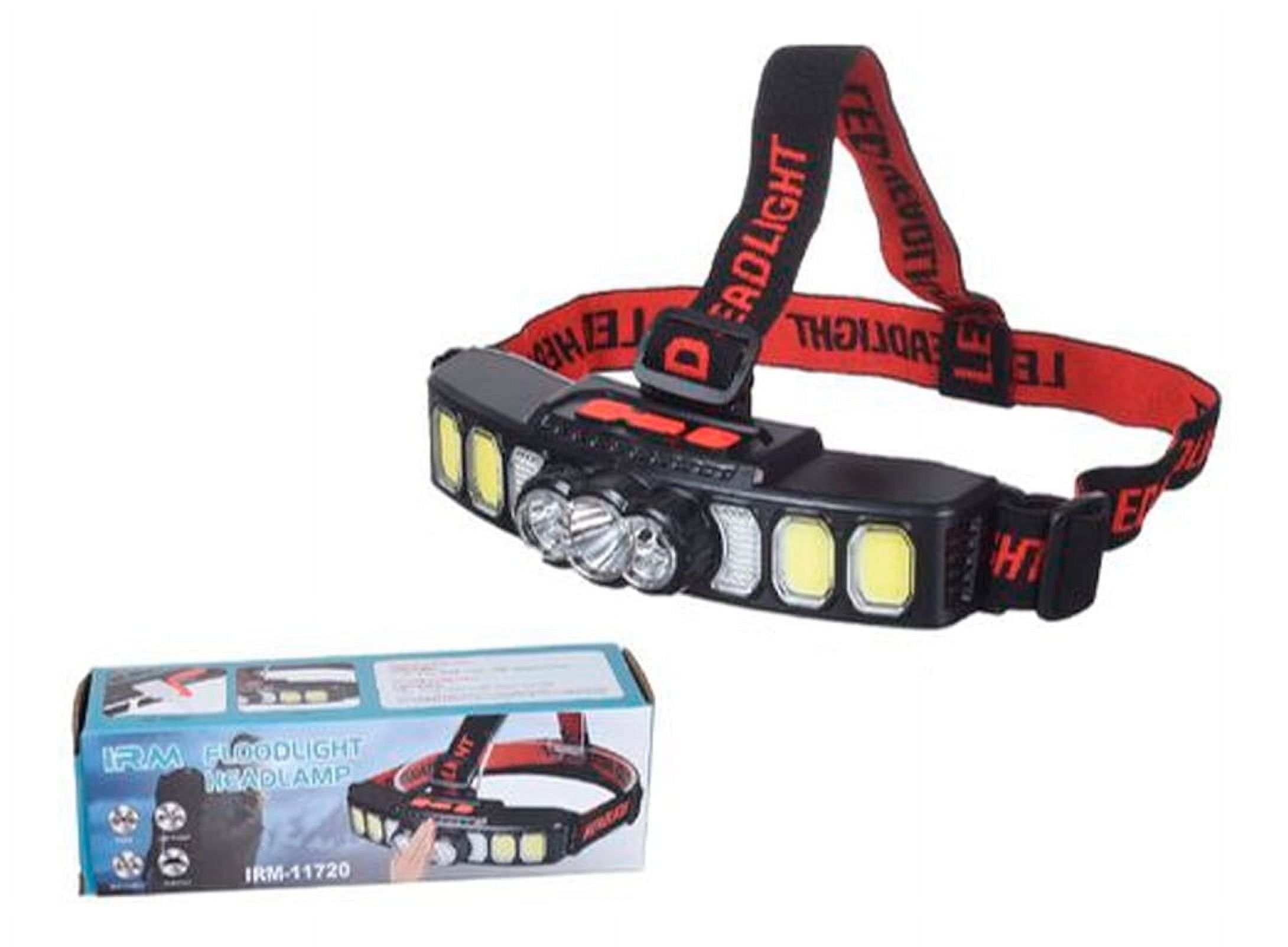 Disparo - Linterna Foco Minero Recargable Usb Para Camping Minero