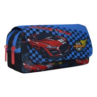 Estuche Infantil Niño Eraser Speed Car Negro Head