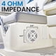 thumbnail image 5 of Altavoces marinos Pyle PLMR652W, 6,5", 600 W, IP-X4, resistentes al agua, 5 of 7
