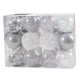 thumbnail image 2 of 24 Bolas Navideñas Para Manualidades, Decoraciones Navideñas Para Fiestas, Compromisos, Bodas, Color Plateado, 2 of 4