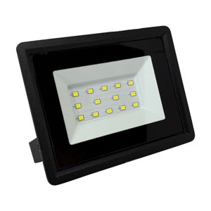 Teimporta - Foco Proyector Led Reflector 20W Ip65 Ik08 Luz Blanca Sec Negro Blanco Frío