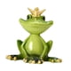 thumbnail image 2 of Resina Animal Yoga Figuras De Rana Artesanía Verde Hogar Jardín Corona, 2 of 5