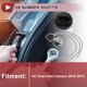 thumbnail image 2 of 1 Juego de cableado del portalámparas de señal de giro delantera para Chevrolet Camaro 2010-2013 No.92227778 Arnés de conector de bombilla con enchufe pre-cableado, 2 of 7