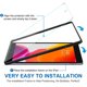 thumbnail image 5 of Protector de pantalla templado para iPad Pro de 12,9 pulgadas (modelos 2020-2018), paquete de 2, alta sensibilidad táctil, antirreflejos y resistente a arañazos., 5 of 8