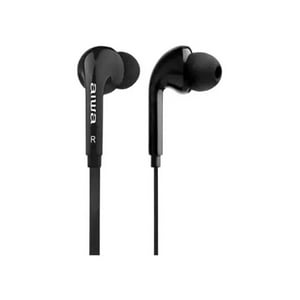 Aiwa - Audifonos Alambricos Jack 3.5Mm Inear Negro B60