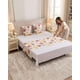 thumbnail image 4 of Piecera Manta de Cama Texturizada con Bordado Botanico, 4 of 7