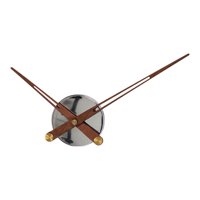 Bothyi - Movimiento Del Reloj Mecanismo Del Reloj Piezas De Repuesto Punteros De Madera Decoración Para El Hogar Plata