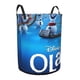 thumbnail image 2 of Olaf Presenta Cesta de lavandería de gran capacidad redonda con asa, bolsa para ropa sucia plegable, almacenamiento para dormitorio, baño y lavadero 44x35 cm, 2 of 6