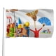 thumbnail image 1 of Bandera Decorativa Temática Gee-Raffa Desmarcar 120x180cm, 1 of 6
