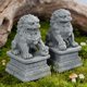 thumbnail image 4 of Par de estatuas Fu Foo Dogs, leones guardianes asiáticos para acuario, talla M, 4 of 7