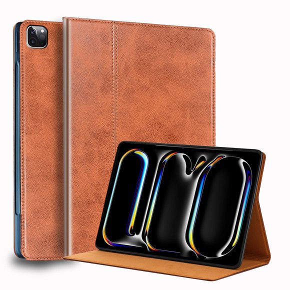 Funda de cuero NANRUIL para iPad Pro 13 pulgadas M5/M4