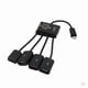 thumbnail image 1 of 2pcs 4 En 1 Micro USB OTG Hub Adaptador De Cable Para Teléfonos Inteligentes Android, 1 of 3
