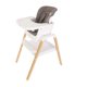 thumbnail image 1 of Silla de comer Evolutiva Nova Blanca y Roble, 1 of 7