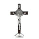 thumbnail image 3 of Estatuilla de Crucifijo Jesucristo para Decoración de Hogar y Capilla, Color Plata, 3 of 3
