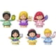 thumbnail image 1 of Fisher-Price Disney Princess Gift Set by Little People, 6 figuras, 1 of 3