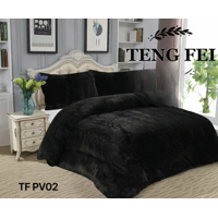 Tecnocasa - Plumon De Invierno Peludos Con Chiporro King