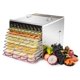 thumbnail image 5 of Paquete de 5 láminas antiadherentes de silicona premium para deshidratador de alimentos para malla secadora de frutas, 5 of 5