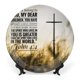 thumbnail image 1 of Plato Decorativo de Porcelana Fina Desmarcar Cristiano 15 cm, 1 of 6