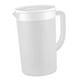 thumbnail image 1 of Jarra De Agua Con Tapa, Tarro De Bebidas Versátil Para Refrigerador, Catering En Casa, Color Blanco, 1 of 3