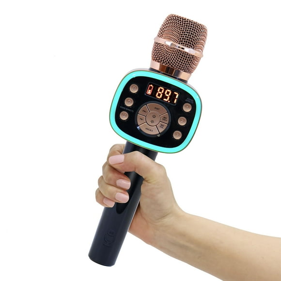 Máquina de Karaoke Singing Machine The Mic 2.0 Oro Rosa