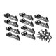 thumbnail image 5 of 10 Piezas De Soportes De Esquina Triangulares, Soportes Triangulares Para Muebles, Sillas, Escritorios Con Tornillos De Hierro, 5 of 5