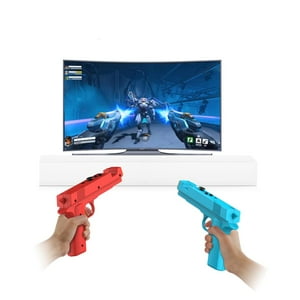 Game Gun Hand Grip Aaronmei Rojo Azul