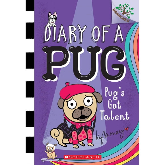 Libro Scholastic Pug tiene talento: Diario de un Pug #4
