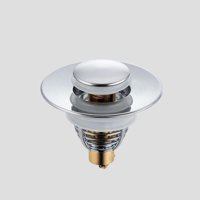 Genérica - Tapón Pop Up Válvula De Desagüe Universal Lavamanos Ducha