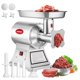 thumbnail image 1 of Picadora de carne ARINOO #22 1.0 HP de acero inoxidable 110 V, 1 of 8