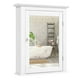 thumbnail image 1 of Botiquín COSTWAY con espejo, estante de 5 posiciones, blanco, 1 of 3